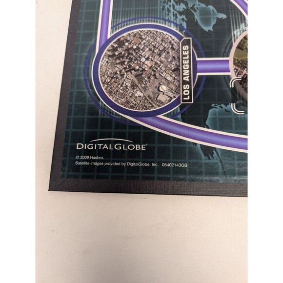 2009 Clue Secrets & Spies Board Game Replacement Parts Game Board Instructions - Picture 10 of 11